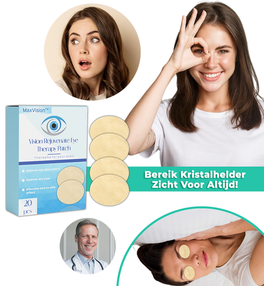 MaxVision™ | Oogtherapiepleister voor Zichtverjonging