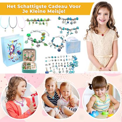 GirlyTwist™ | Schattige DIY Armband Set Voor Meisjes