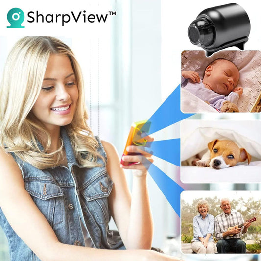 SharpView™ | 1080P HD Nachtzicht Mini WIFI Camera