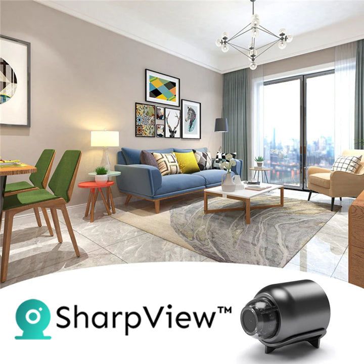 SharpView™ | 1080P HD Nachtzicht Mini WIFI Camera