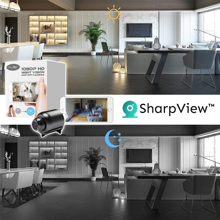 SharpView™ | 1080P HD Nachtzicht Mini WIFI Camera