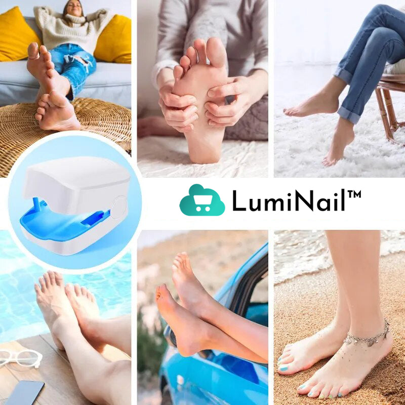 LumiNail™ | Hoogrendements Lichttherapie Apparaat Voor Teennagelziekten!