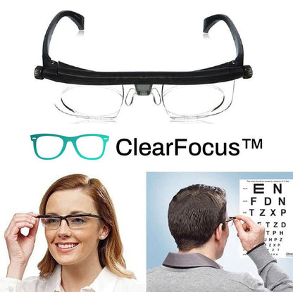 ClearFocus™ | Precisie Verstelbare Focus Leesbrillen