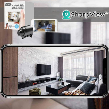 SharpView™ | 1080P HD Nachtzicht Mini WIFI Camera