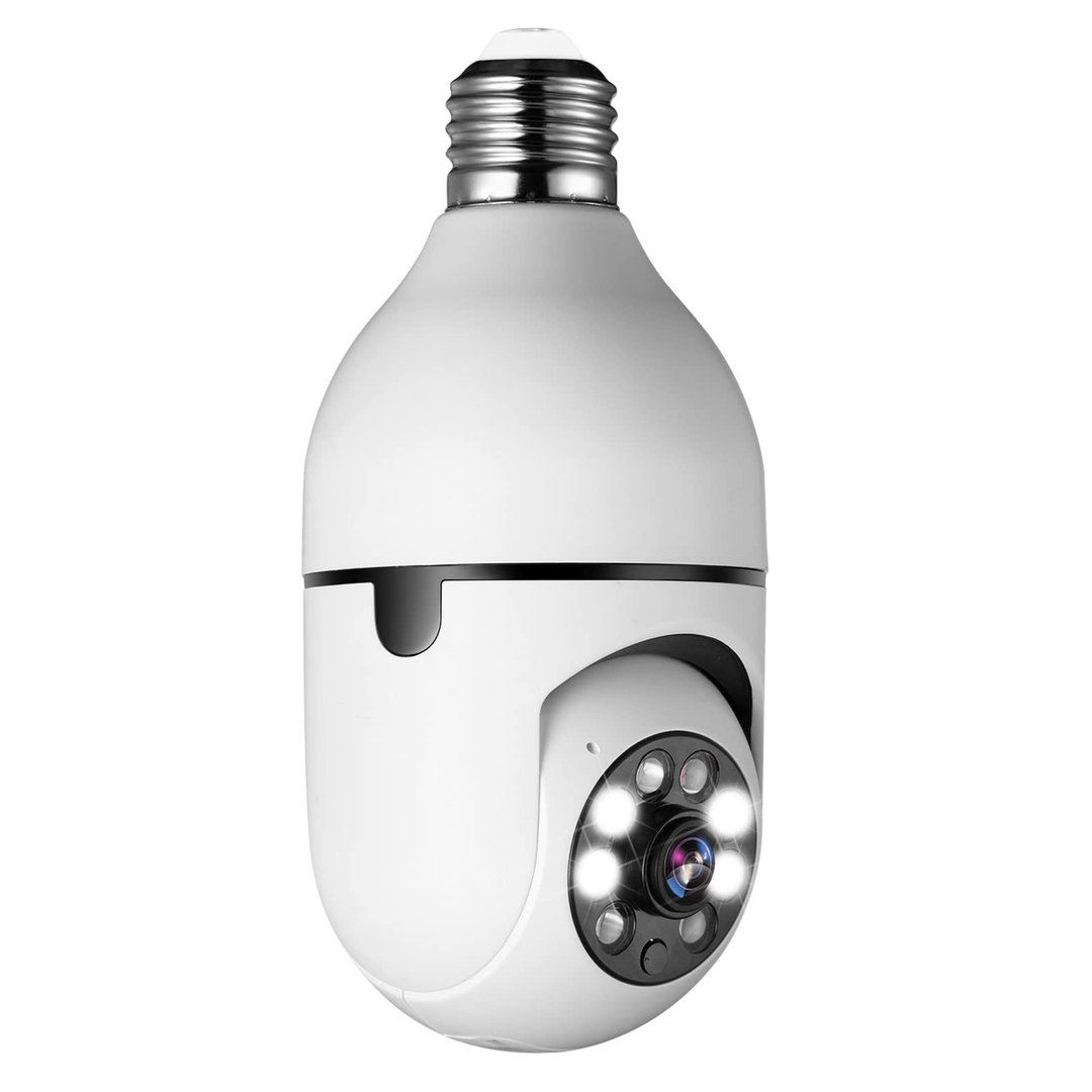 BulbGuard360™ | Draadloze Slimme Beveiligingslampcamera!