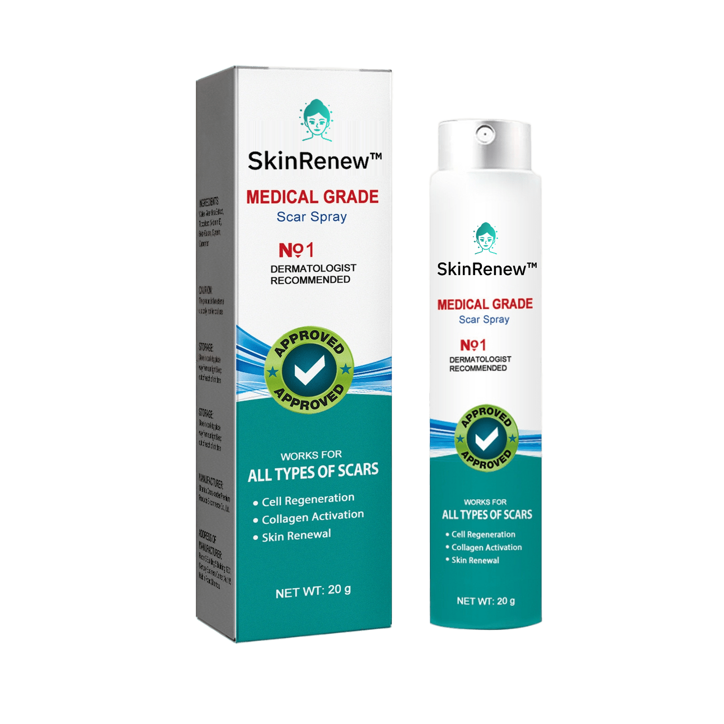 SkinRenew™ | Littekenverwijderingsspray