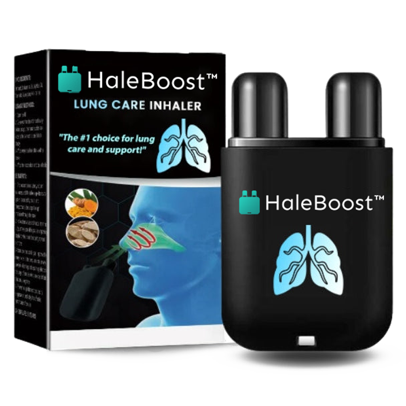 Inhalateur pour soins pulmonaires HaleBoost™ 