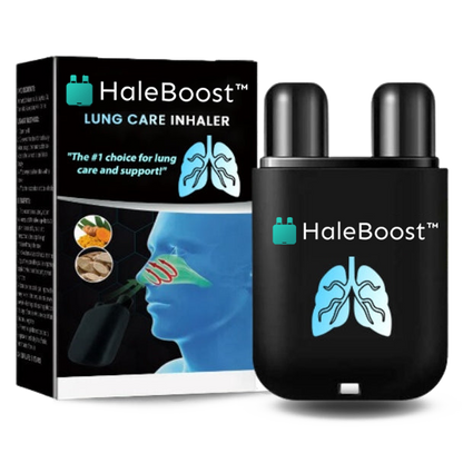 Inhalateur pour soins pulmonaires HaleBoost™ 