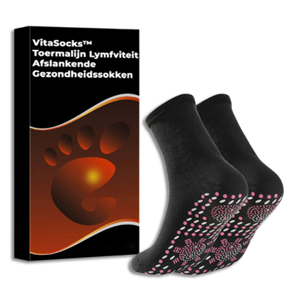 VitaSocks™ Chaussettes de santé amincissantes lymphatiques tourmaline 