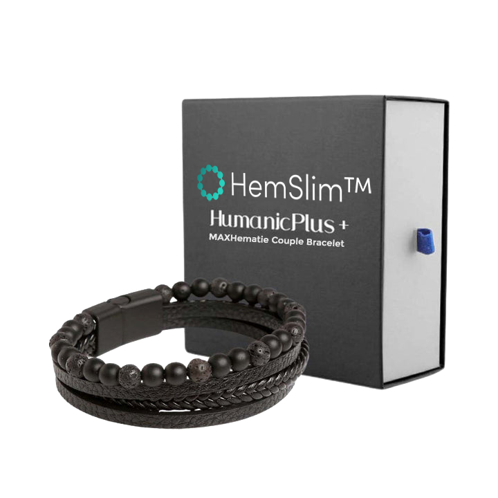 HemSlim™ Adv | Hematiet Steen Afslankarmband