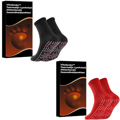 VitaSocks™ Chaussettes de santé amincissantes lymphatiques tourmaline 