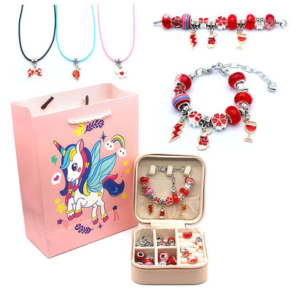 GirlyTwist™ | Simpatico set di braccialetti fai da te per ragazze 