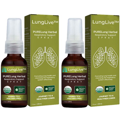 LungLive™ | Kruidenspray voor Long- en Ademhalingsondersteuning