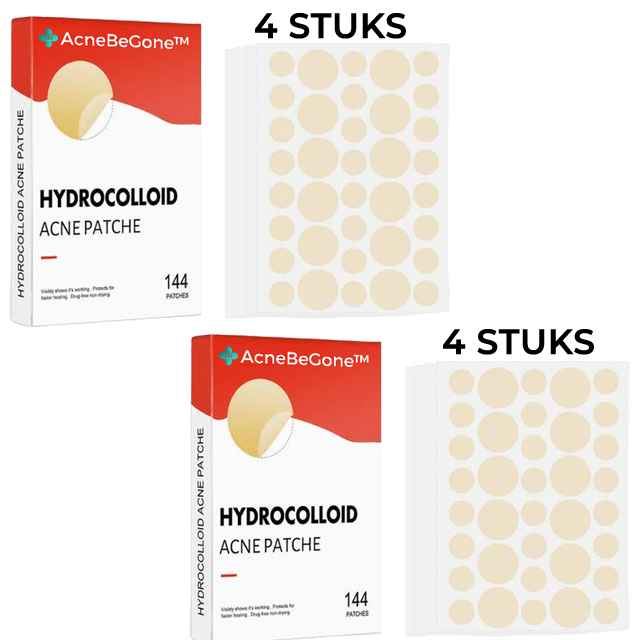 AcneBeGone™ Hydrocolloïde Acnepleister