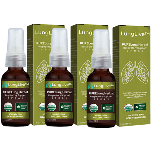 LungLive™ | Kruidenspray voor Long- en Ademhalingsondersteuning