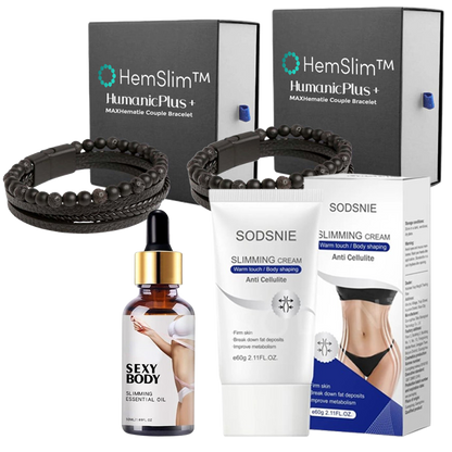 HemSlim™ Adv | Hematiet Steen Afslankarmband