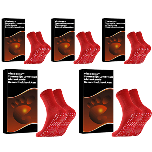 VitaSocks™ Chaussettes de santé amincissantes lymphatiques tourmaline 