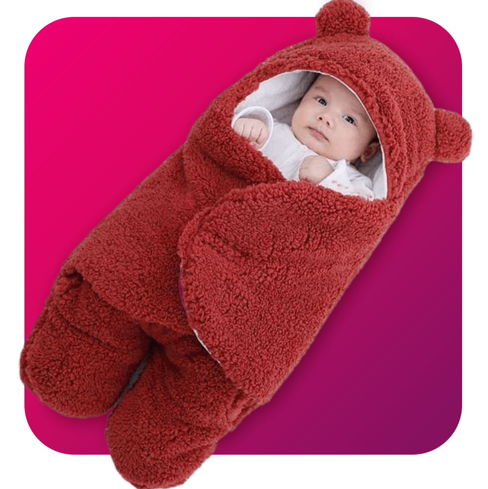 Chancelière PolarTeddy™ mignonne et confortable