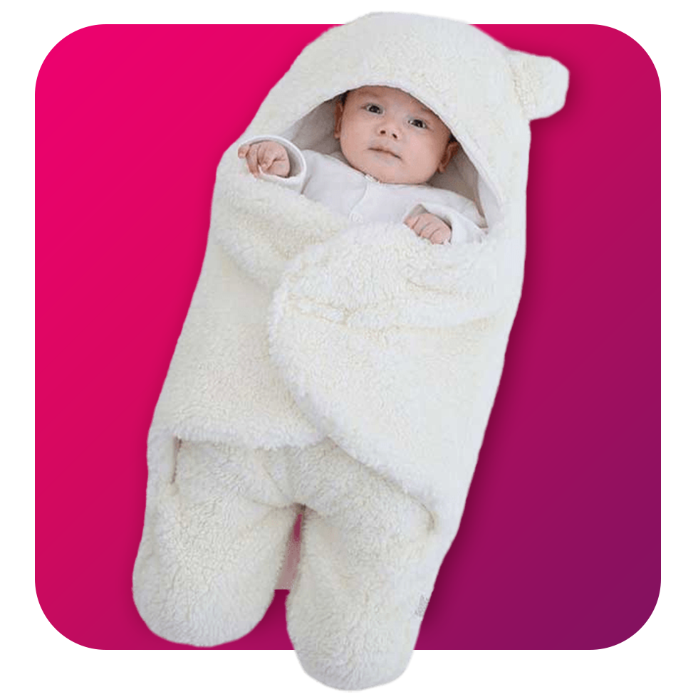 Chancelière PolarTeddy™ mignonne et confortable