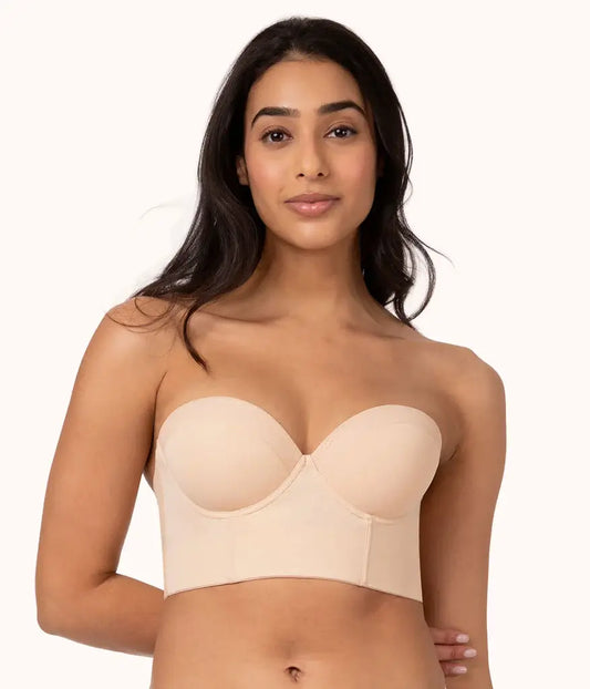 CeriseChic™ | Soutien-gorge sans bretelles à dos bas 